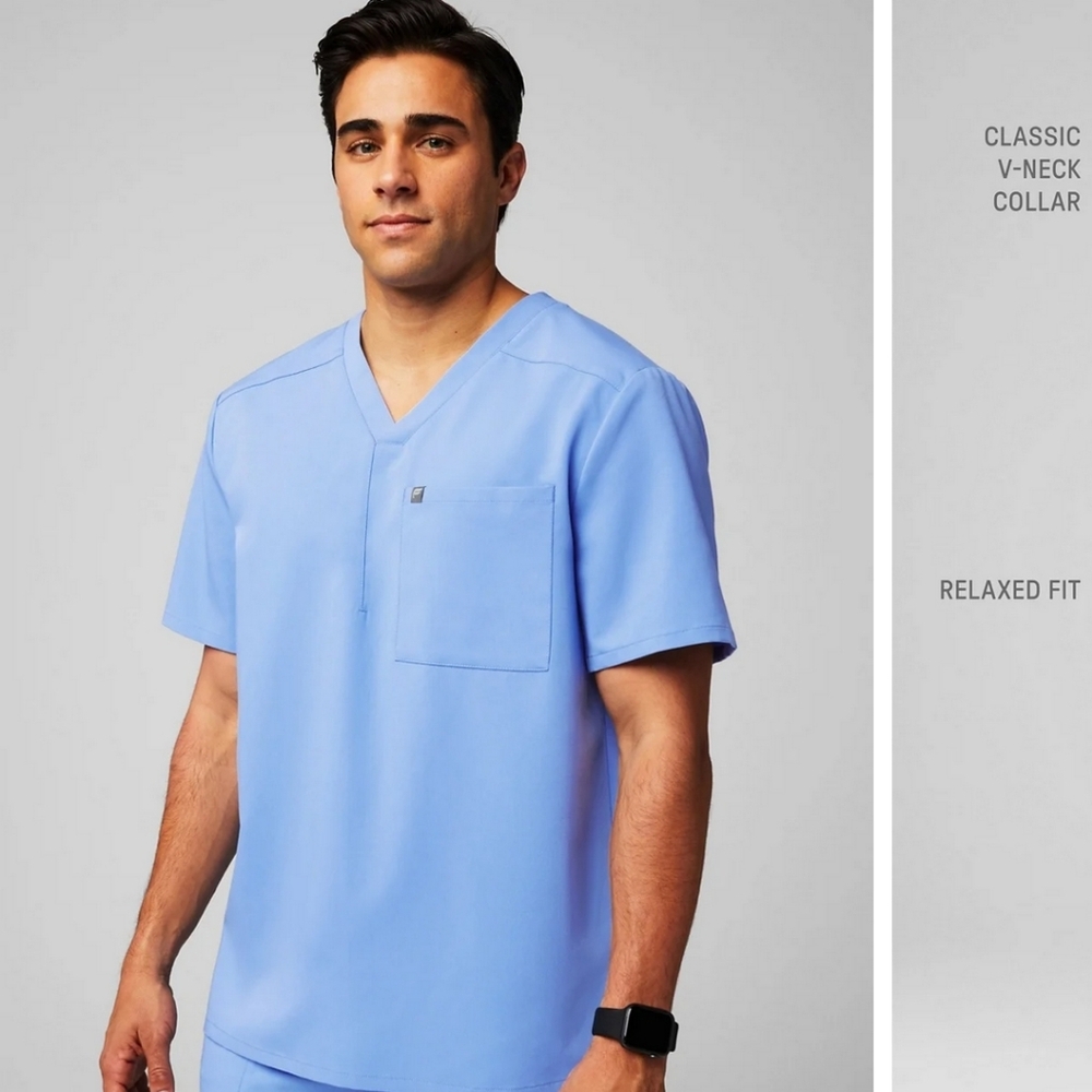 Helix Scrub Top